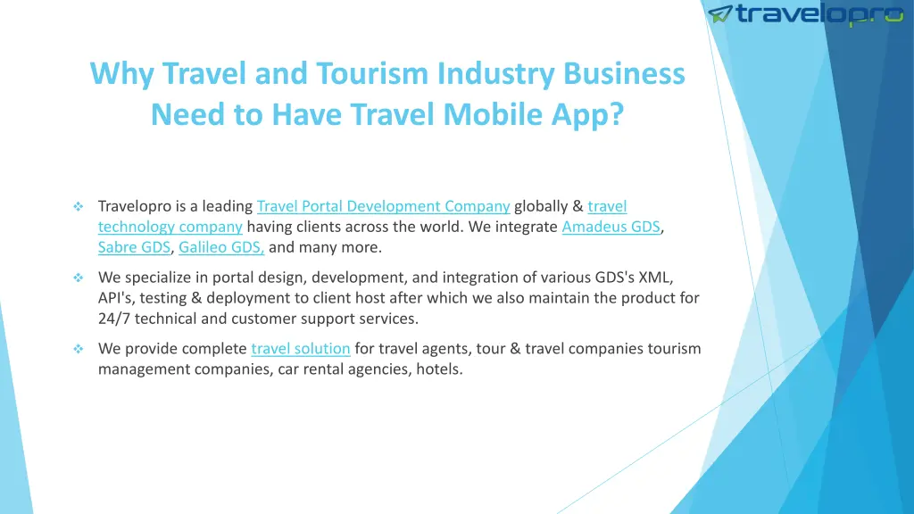 why travel and tourism industry business need