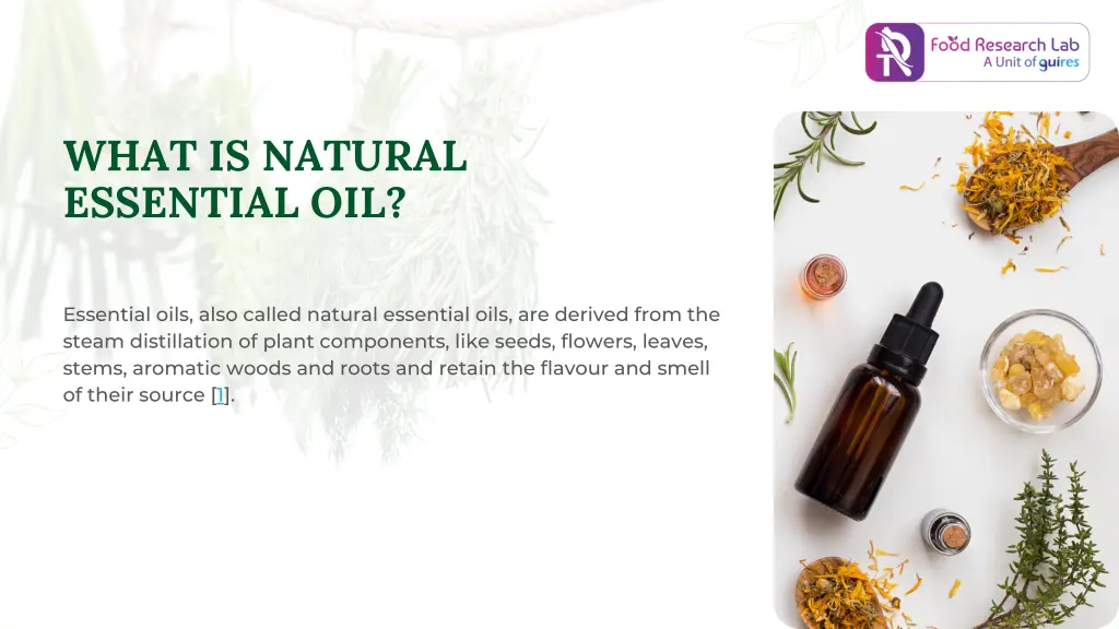 what is natural essential oil