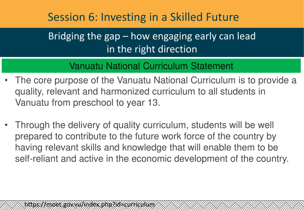 session 6 investing in a skilled future 2