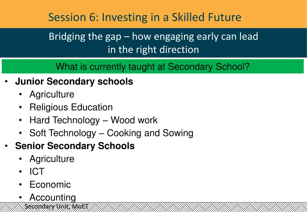 session 6 investing in a skilled future 3