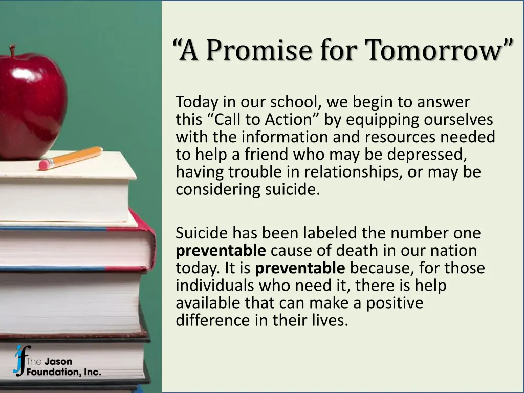a promise for tomorrow 3