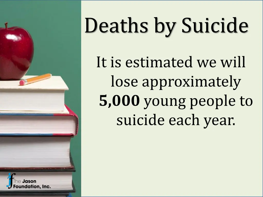 deaths by suicide