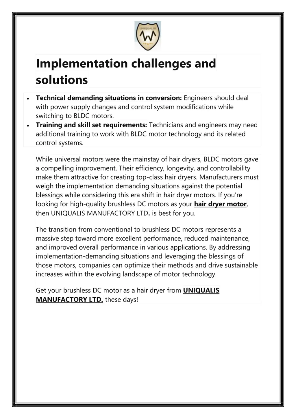 implementation challenges and solutions