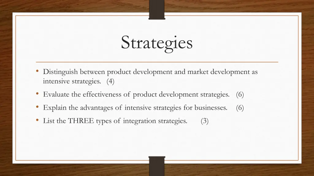 strategies 1