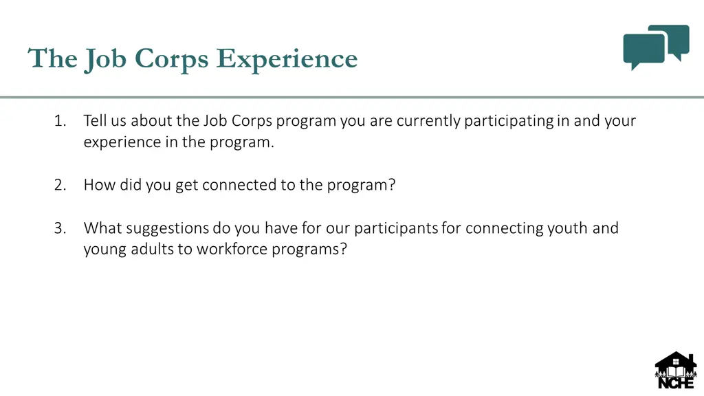 the job corps experience