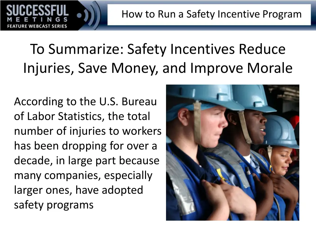 how to run a safety incentive program 12