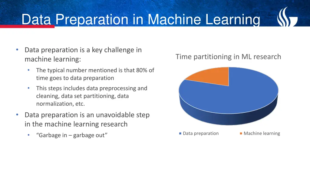 data preparation in machine learning