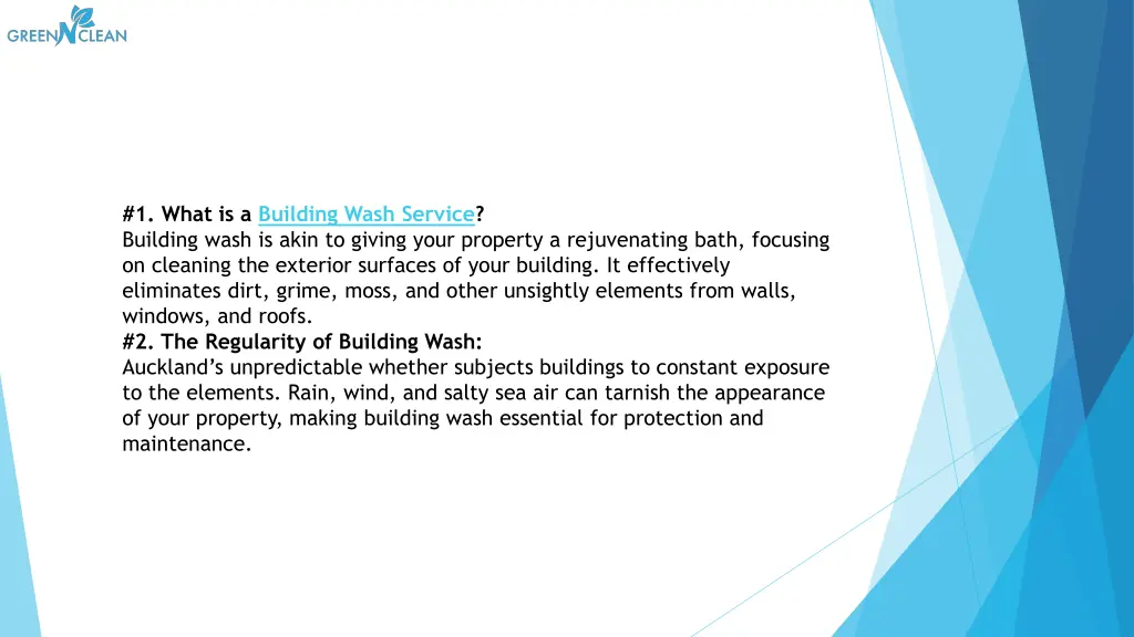 1 what is a building wash service building wash