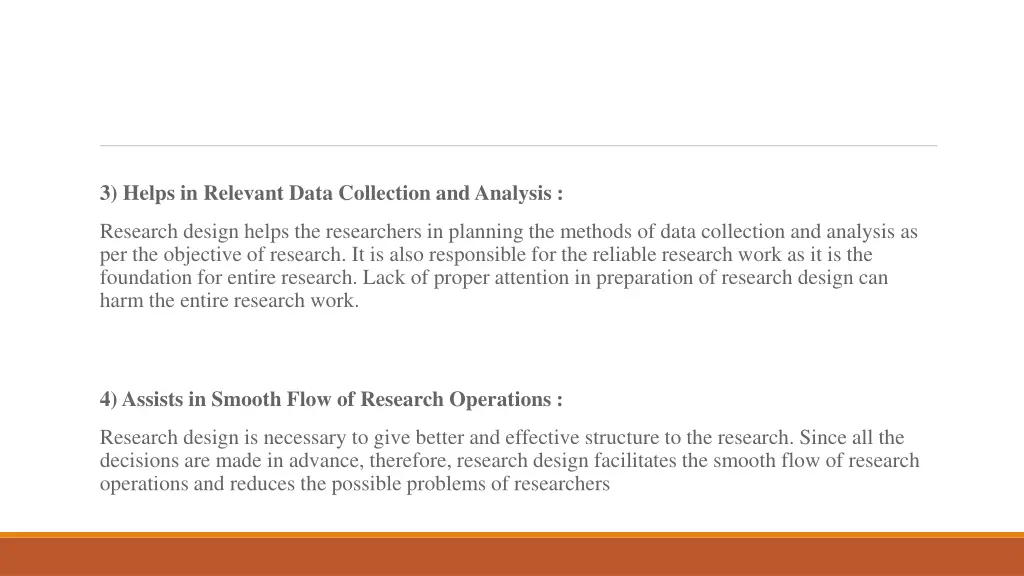 3 helps in relevant data collection and analysis