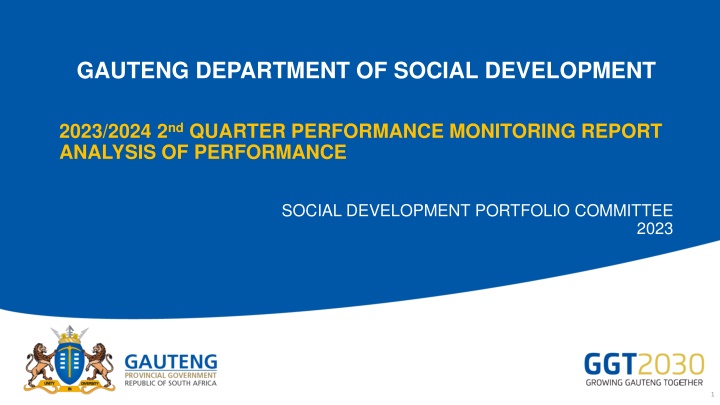 gauteng department of social development