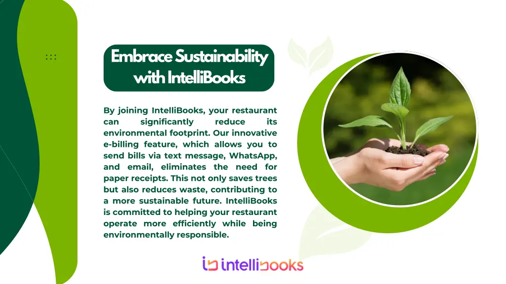 embrace sustainability with intellibooks