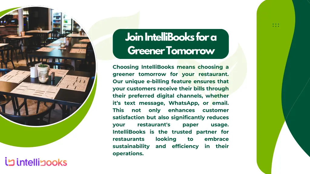 join intellibooks for a greener tomorrow