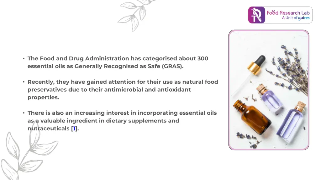 the food and drug administration has categorised