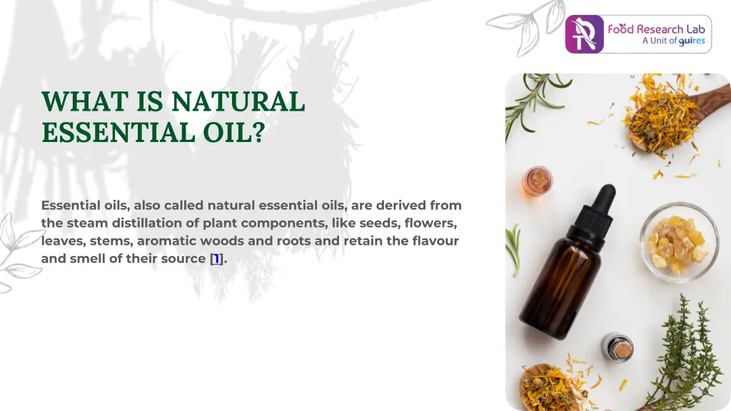 what is natural essential oil