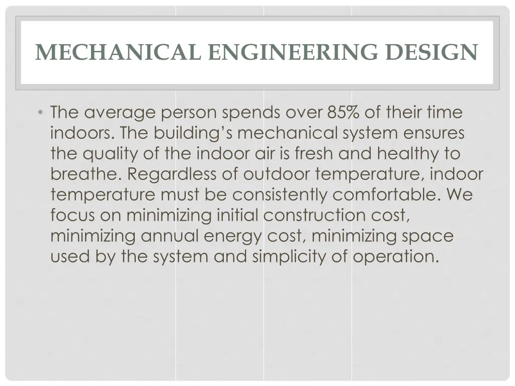 mechanical engineering design