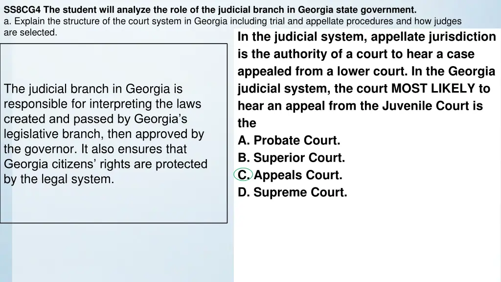 ss8cg4 the student will analyze the role 1