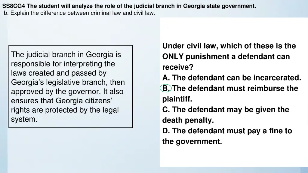 ss8cg4 the student will analyze the role