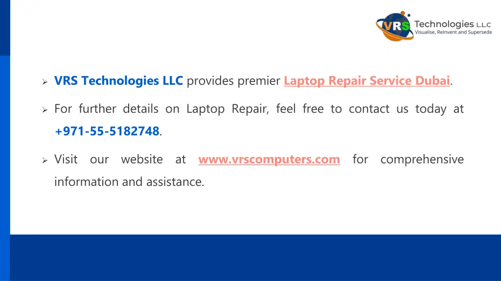 vrs technologies llc provides premier laptop