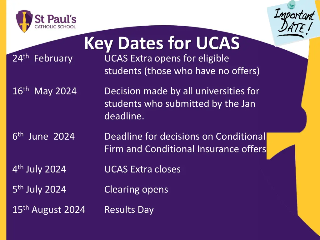 key dates for ucas ucas extra opens for eligible