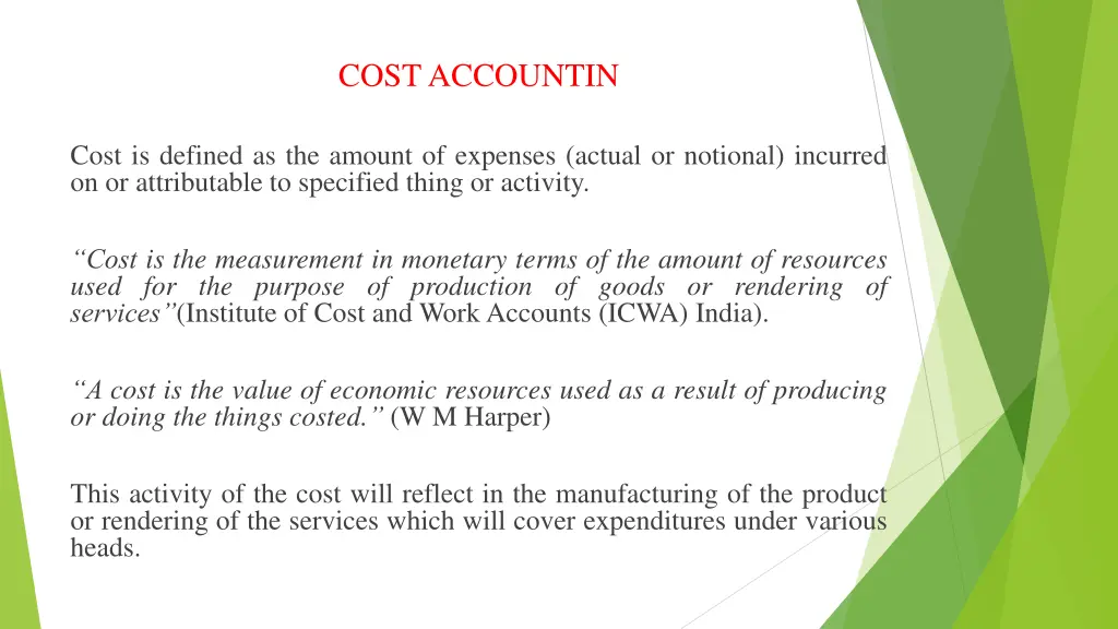 cost accountin