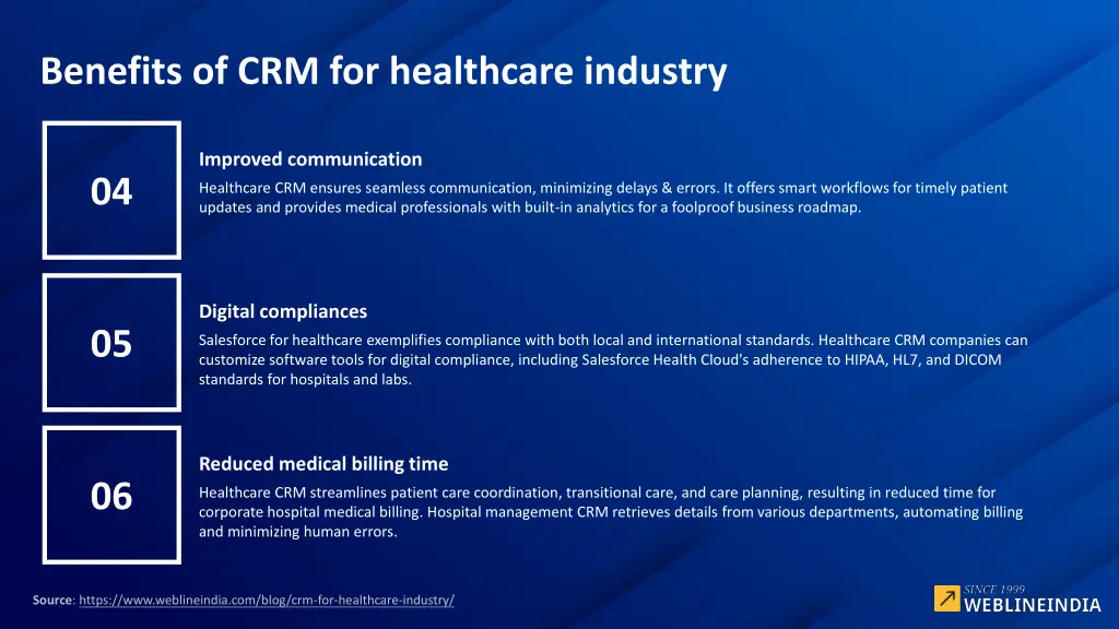 benefits of crm for healthcare industry 1