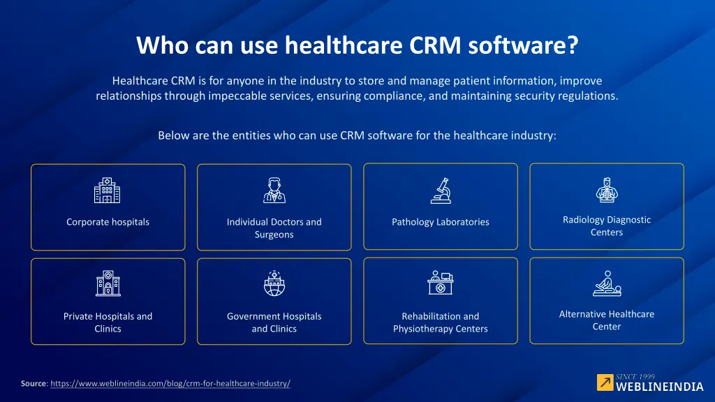 who can use healthcare crm software