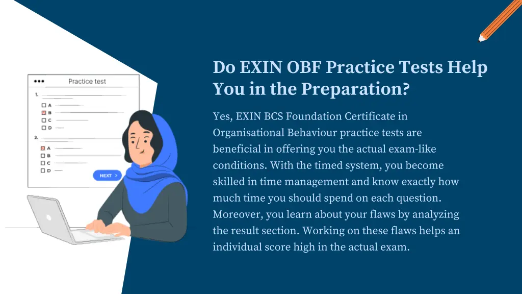 do exin obf practice tests help