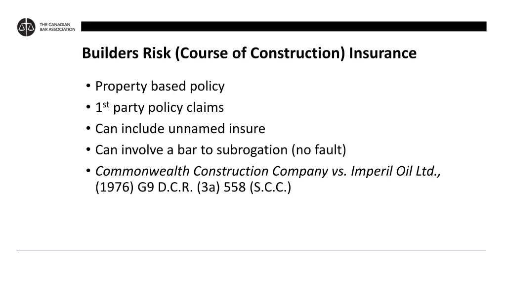 builders risk course of construction insurance