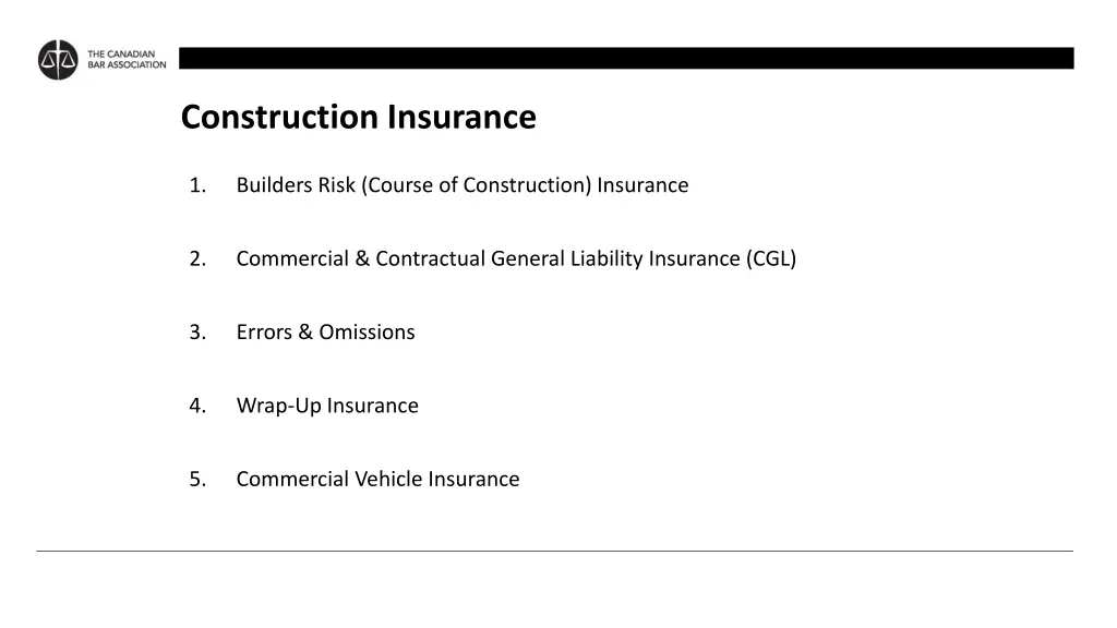 construction insurance