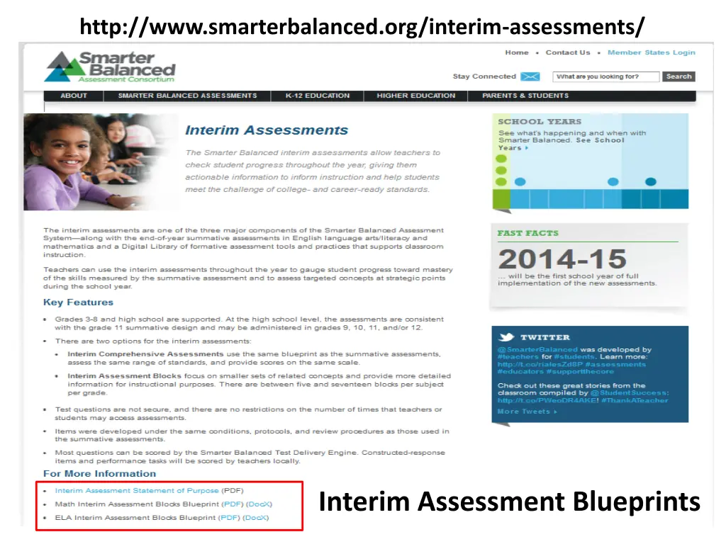 http www smarterbalanced org interim assessments