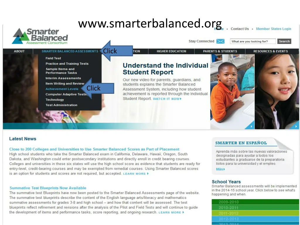 www smarterbalanced org