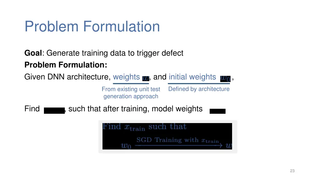 problem formulation 1
