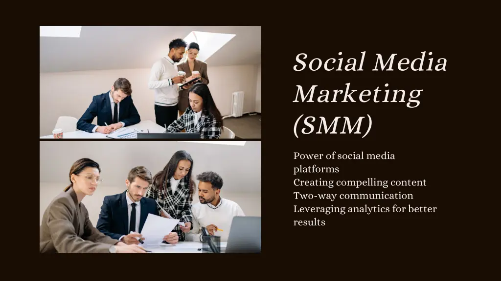 social media marketing smm