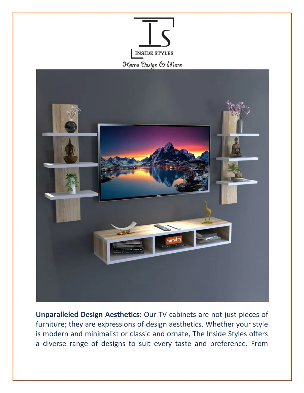 unparalleled design aesthetics our tv cabinets