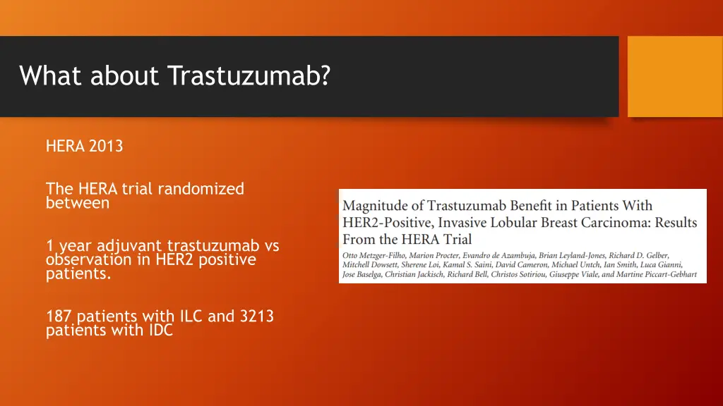 what about trastuzumab