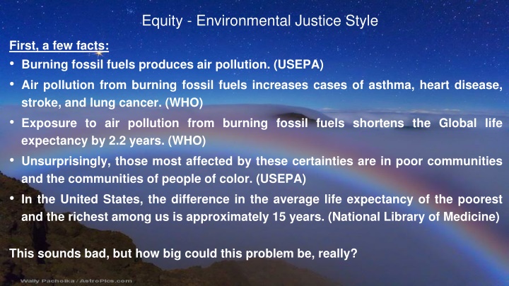 equity environmental justice style