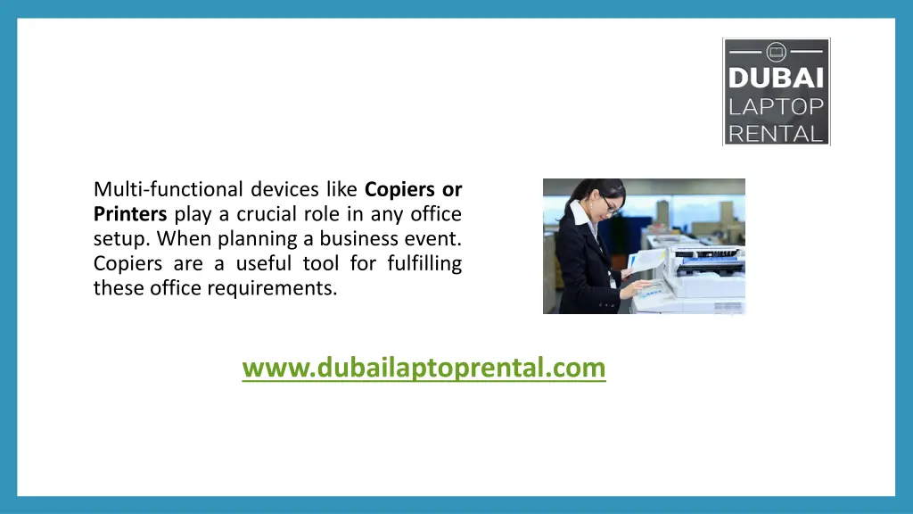 multi functional devices like copiers or printers