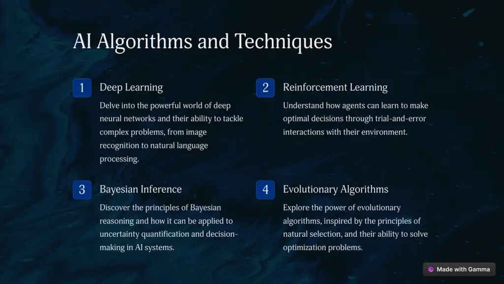 ai algorithms and techniques