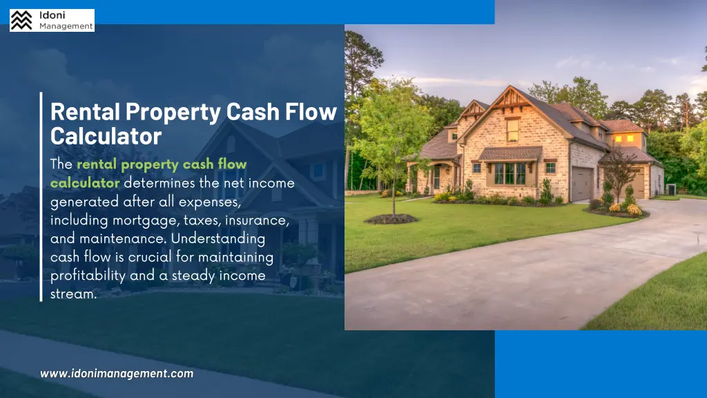 rental property cash flow calculator