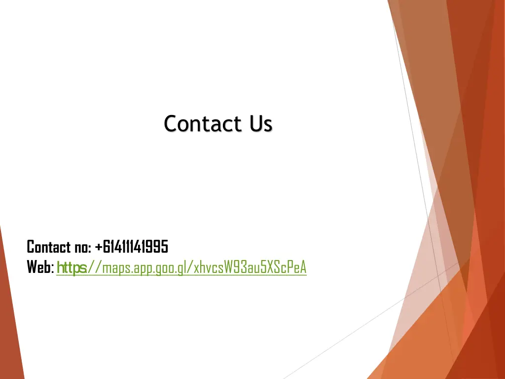 contact us