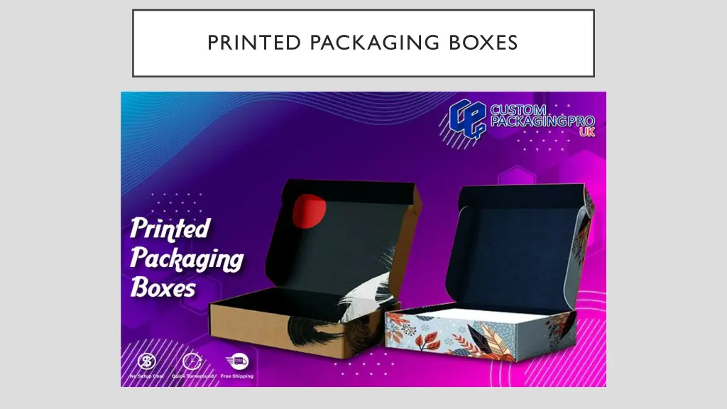 printed packaging boxes