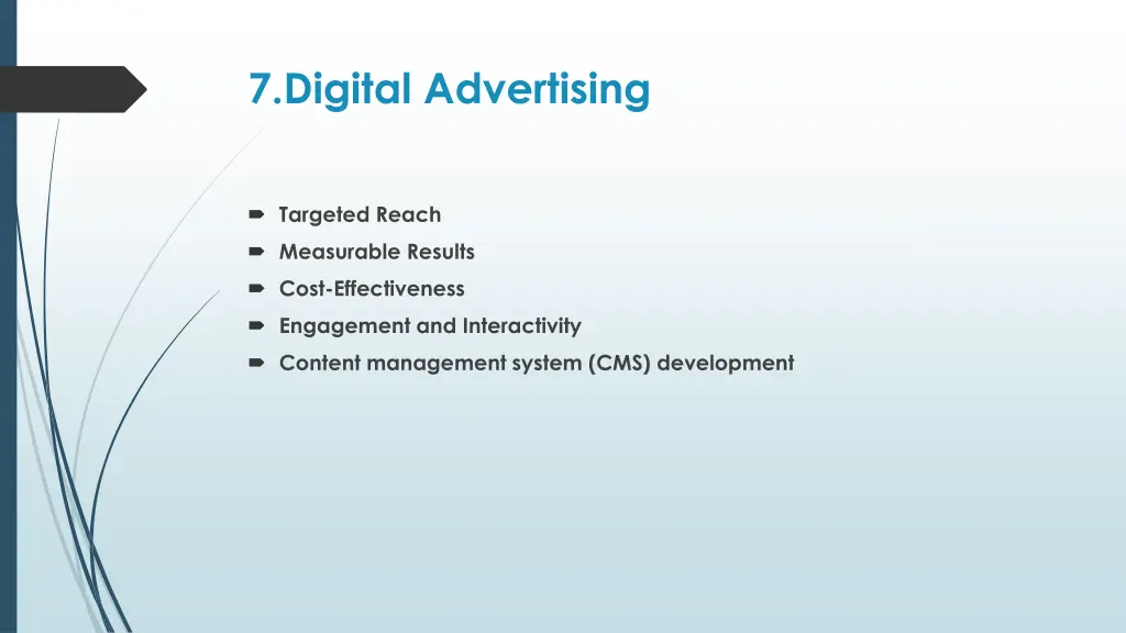 7 digital advertising