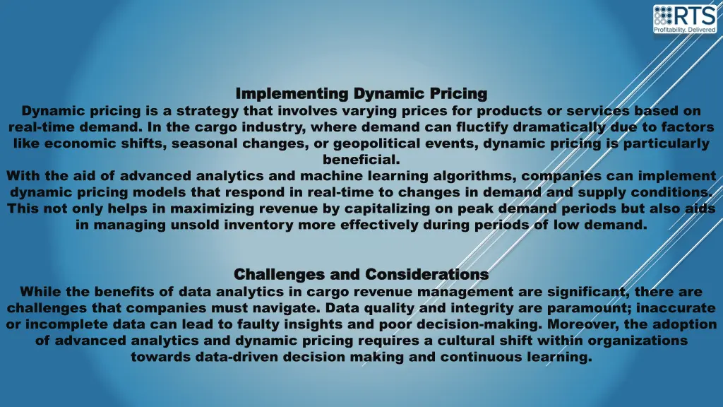 implementing dynamic pricing implementing dynamic