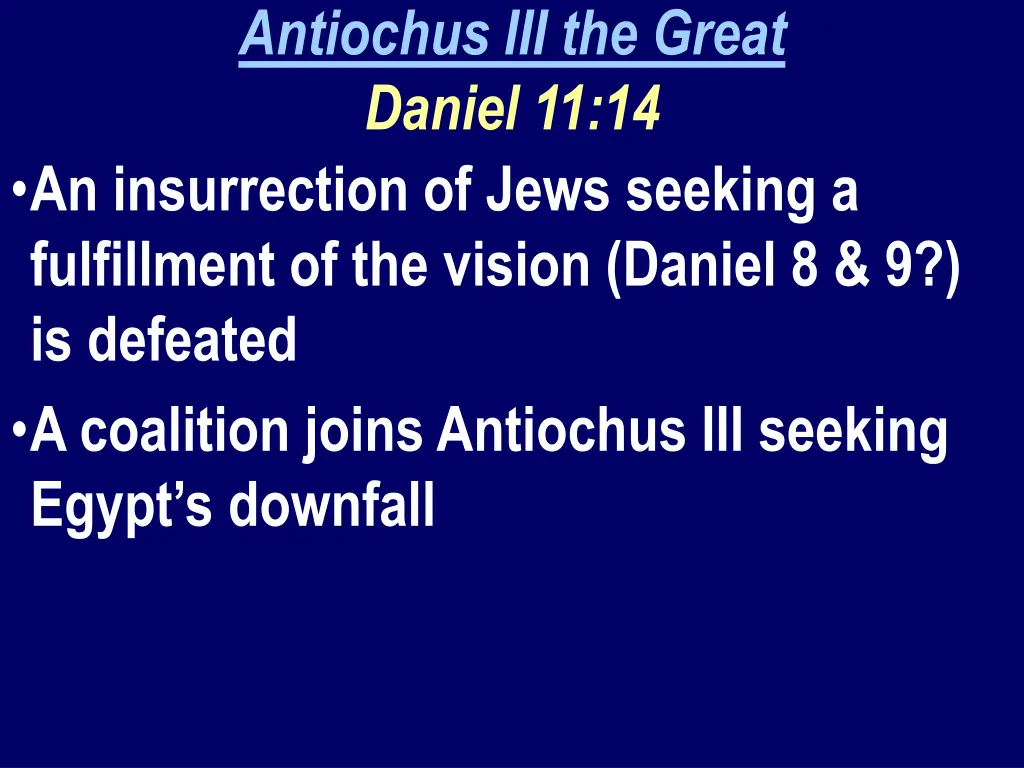 antiochus iii the great daniel