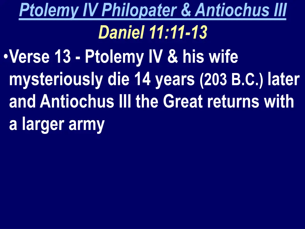 ptolemy iv philopater antiochus iii daniel 1