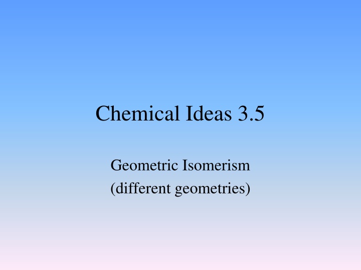 chemical ideas 3 5