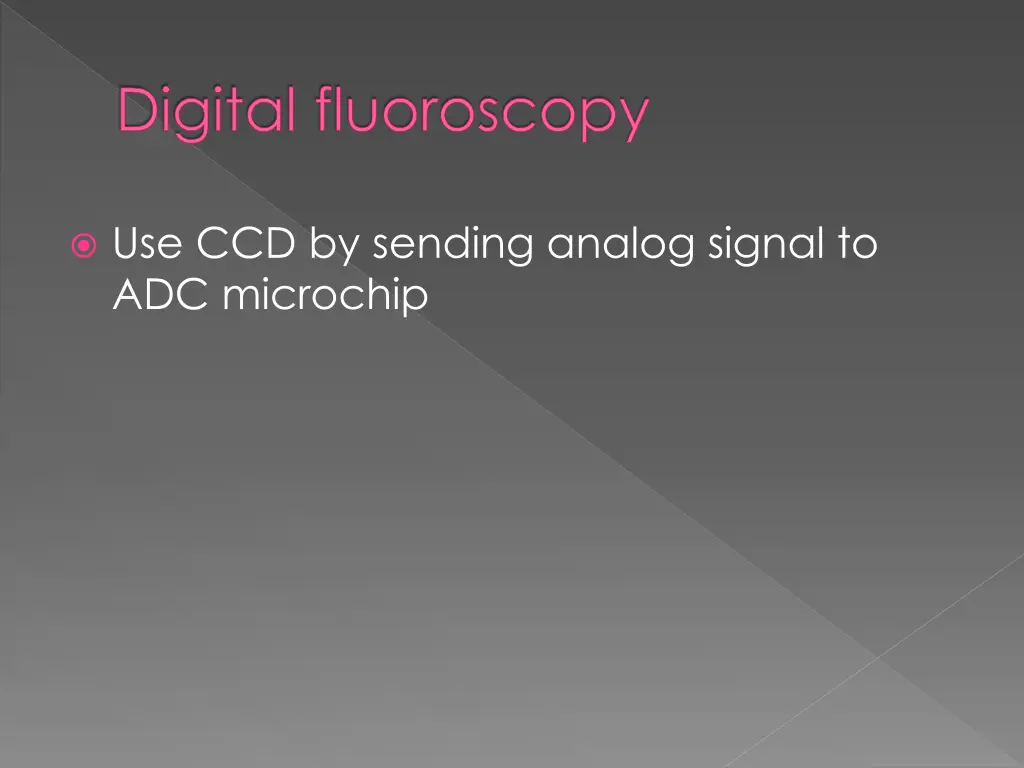 digital fluoroscopy