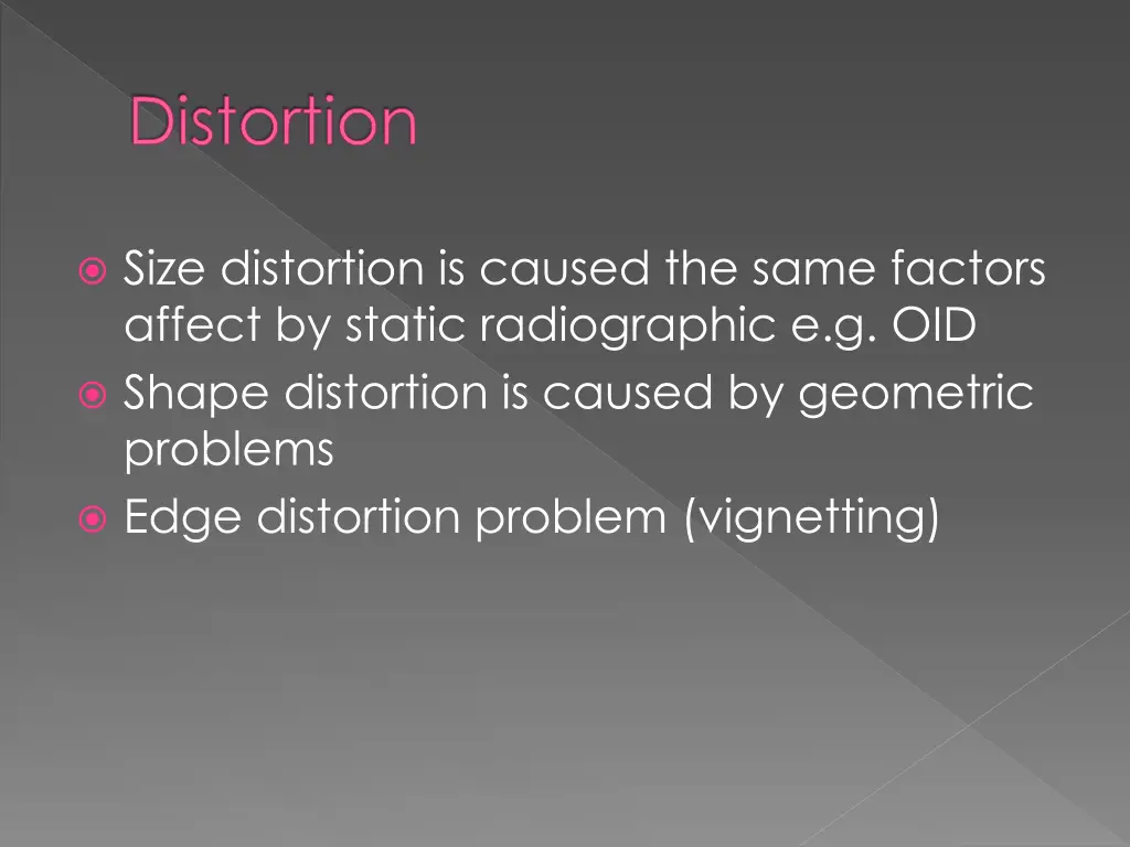 distortion