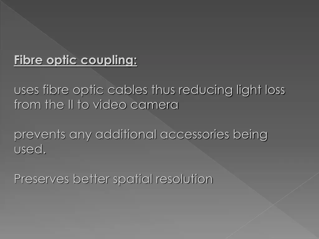 fibre optic coupling