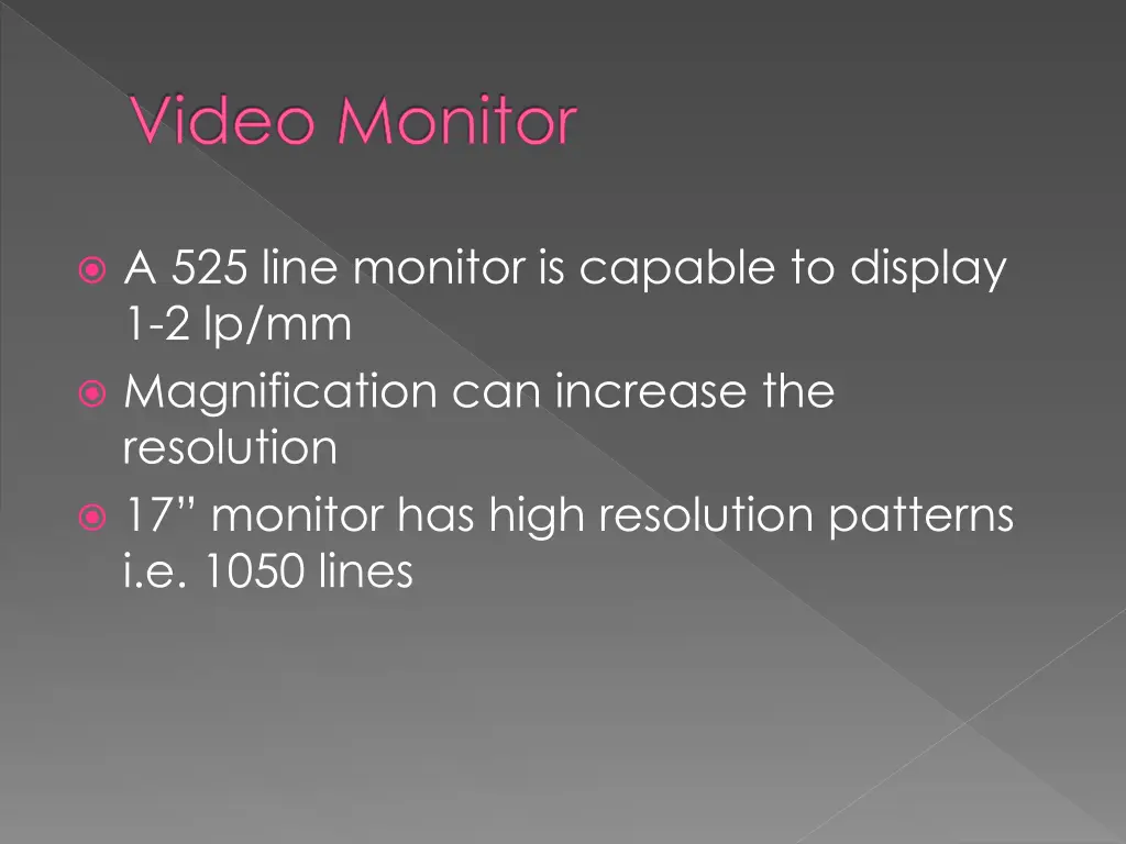 video monitor 2